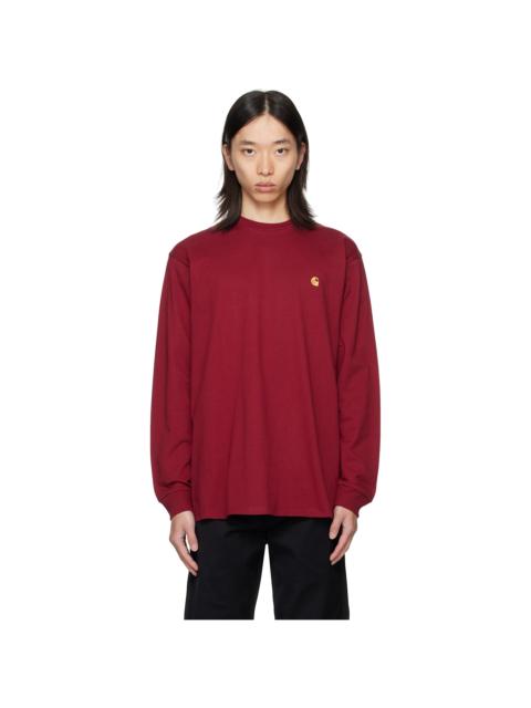Carhartt Red L/S Chase T-shirt