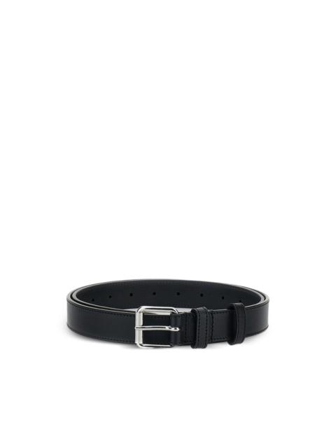 perforated leather belt