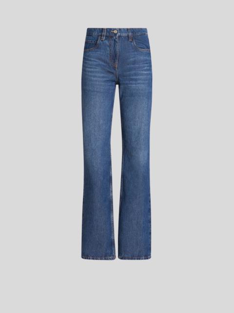 Etro JEANS WITH EMBROIDERED POCKETS