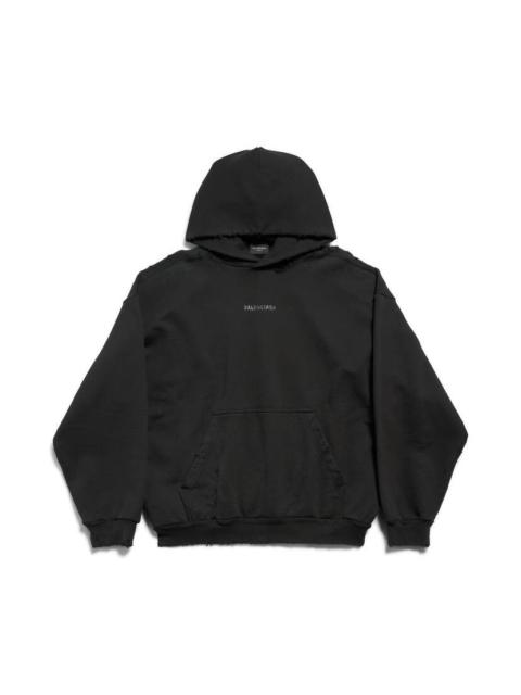 BALENCIAGA Balenciaga Back Hoodie Medium Fit in Black