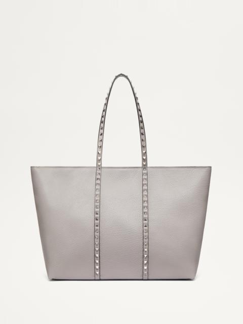Valentino VALENTINO GARAVANI ROCKSTUD SHOPPING BAG IN GRAINY CALFSKIN