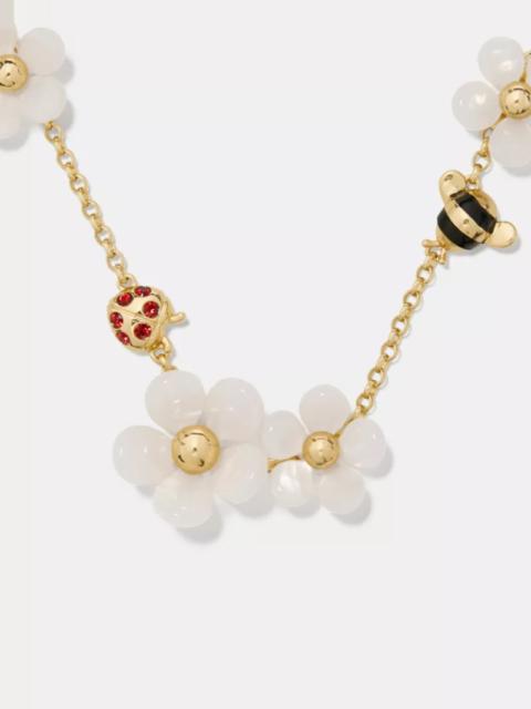 kate spade Summer Daze Flower Scatter Necklace