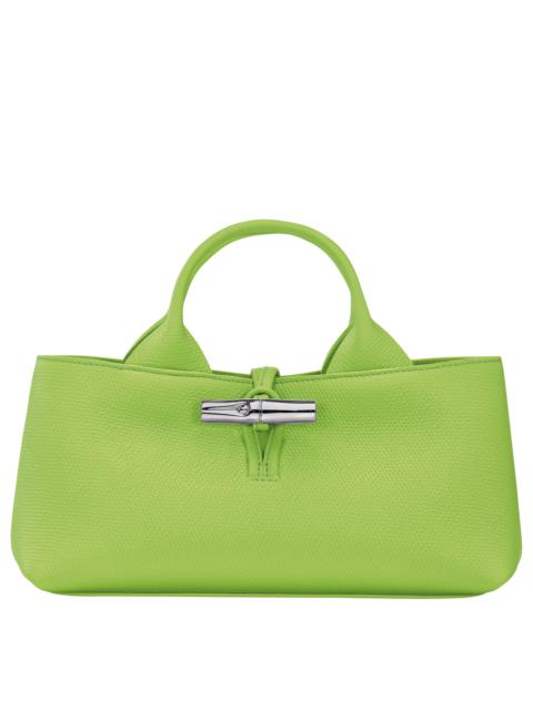 Longchamp Le Roseau S Handbag Green Light - Leather