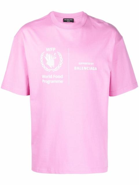 BALENCIAGA logo-print T-shirt