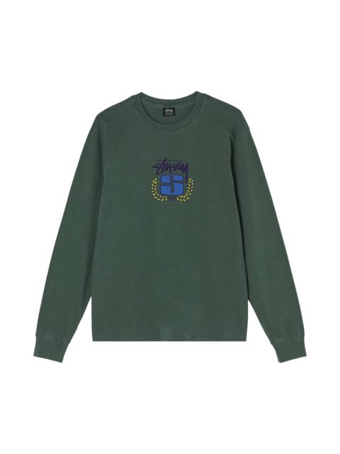 Stussy S Wreath Pigment Dyed Long-Sleeve 'Pine'