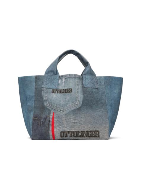OTTOLINGER Blue Demin Maxi Tote