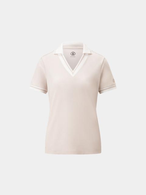 BOGNER Lydia functional short-sleeved top in Sand
