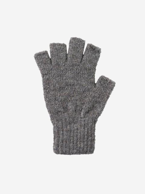 Iron Heart DEC-GLV-LGR Decka Fingerless Gloves - Light Grey