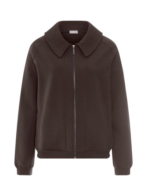 HANRO Natural Living Cotton Blend Zip-Up Jacket