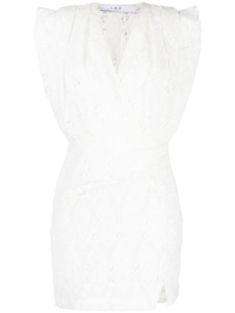 IRO wrap-design dress