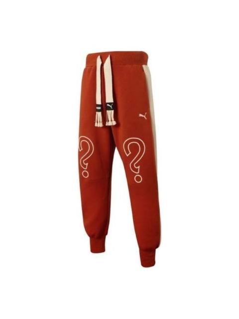 PUMA PUMA X Staffonly X Monopoly Logo Pants 'Red' 539890-83
