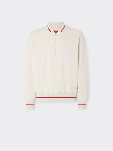 Ferrari Melange cotton sweatshirt