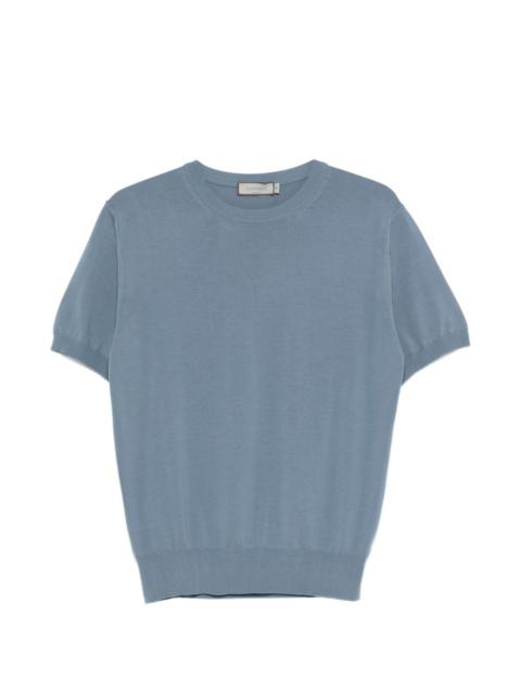 Canali short-sleeve knitted T-shirt