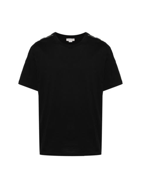 Alexander McQueen logo-trim cotton T-shirt
