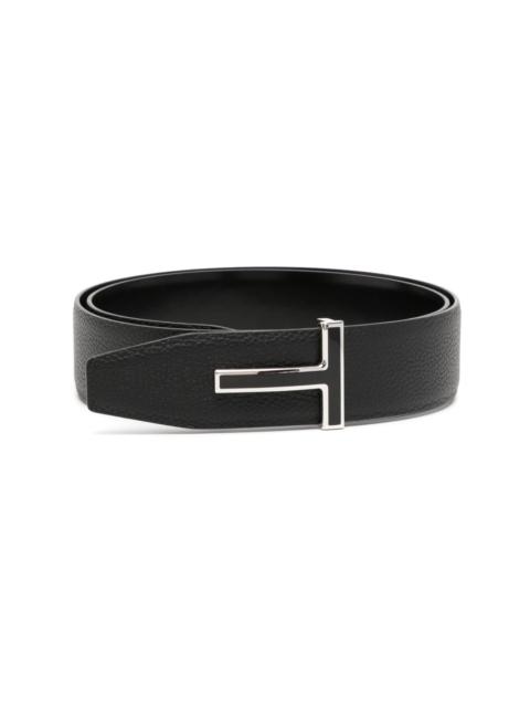 TOM FORD T-buckle leather belt
