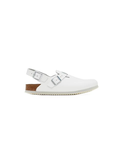 White Narrow Tokio Super Grip Loafers