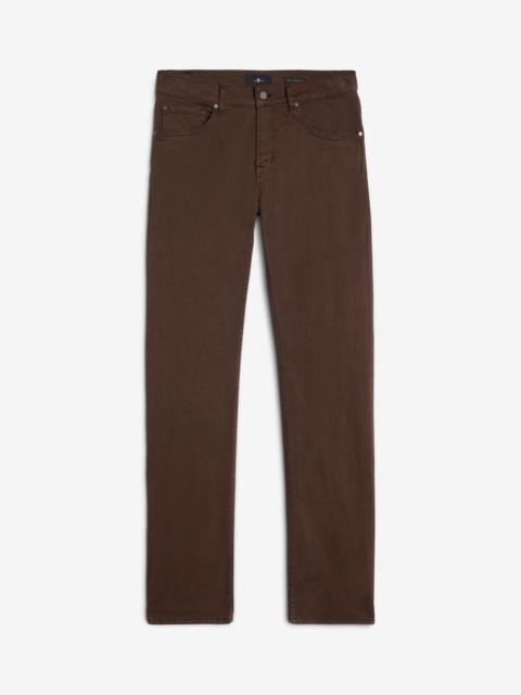 Luxe Performance Sateen The Straight In Coffee Bean