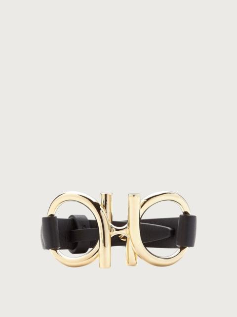 FERRAGAMO GANCINI DOUBLE-STRAND BRACELET