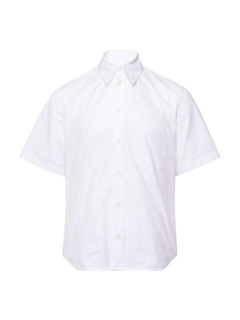 Jil Sander Fine Vichy Poplin Shirt