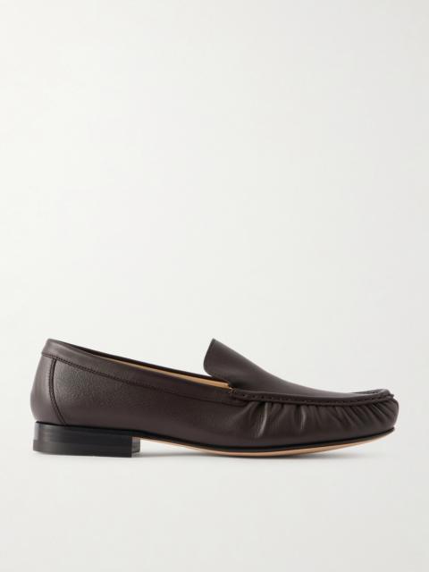 Manolo Blahnik Leonda Leather Loafers