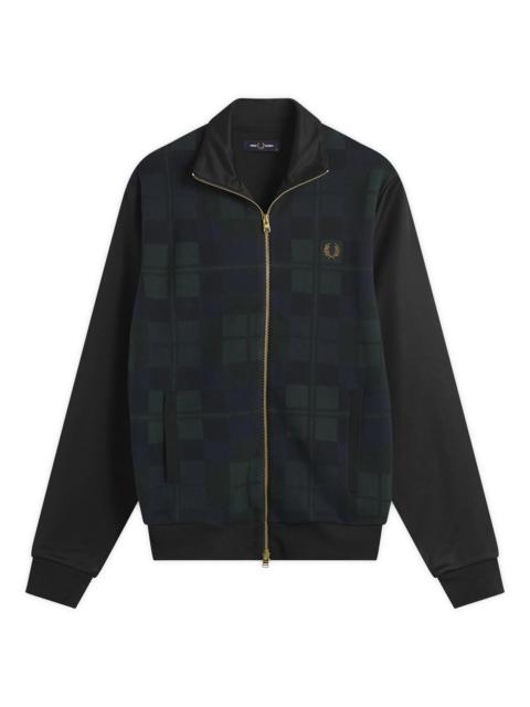 Fred Perry Fred Perry Black Watch Tartan Track Jacket