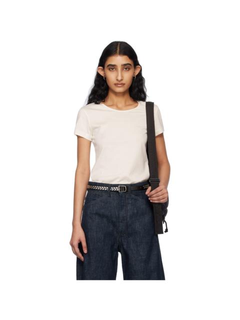 Lemaire Off-White Fitted T-shirt