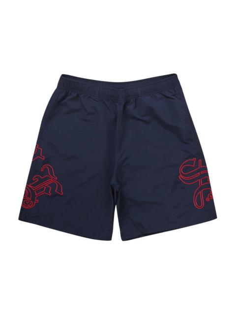 Supreme Supreme Old English Nylon Short Navy