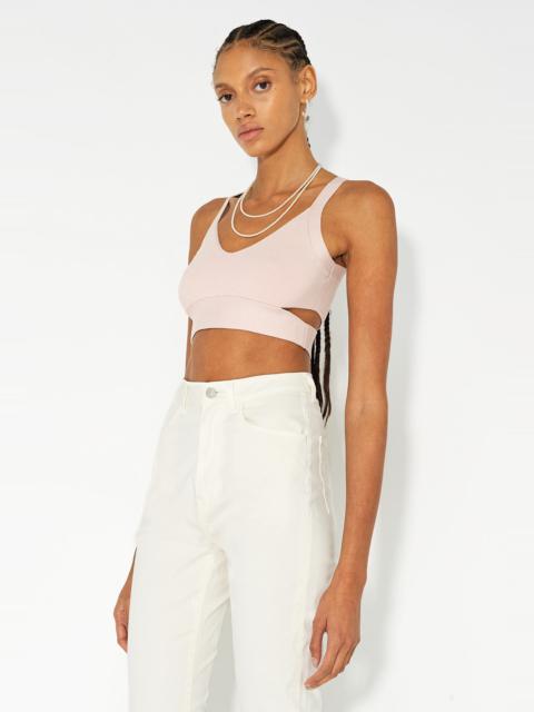 John Elliott SILK COTTON BODY-CON TANK