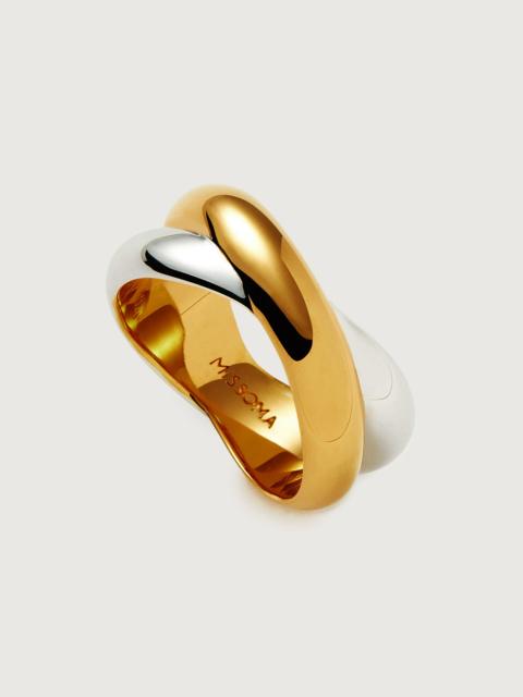 MISSOMA X Lucy Williams Mixed Metal Chunky Entwine Ring
