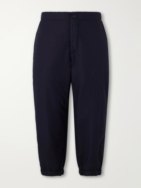 CASEY/CASEY Snow Tapered Cotton and Linen-Blend Trousers