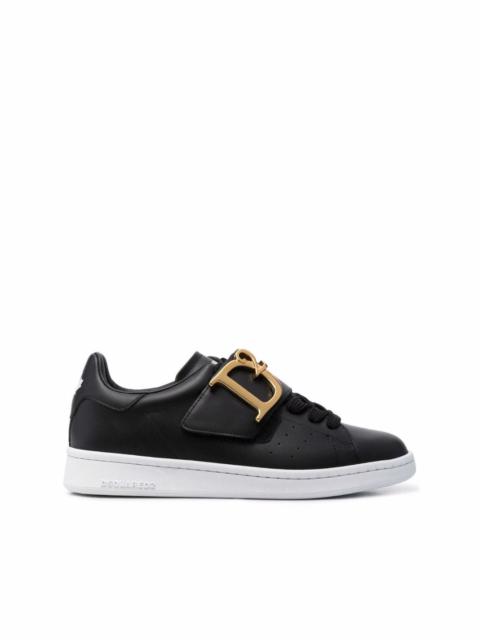 DSQUARED2 logo-plaque touch-strap sneakers