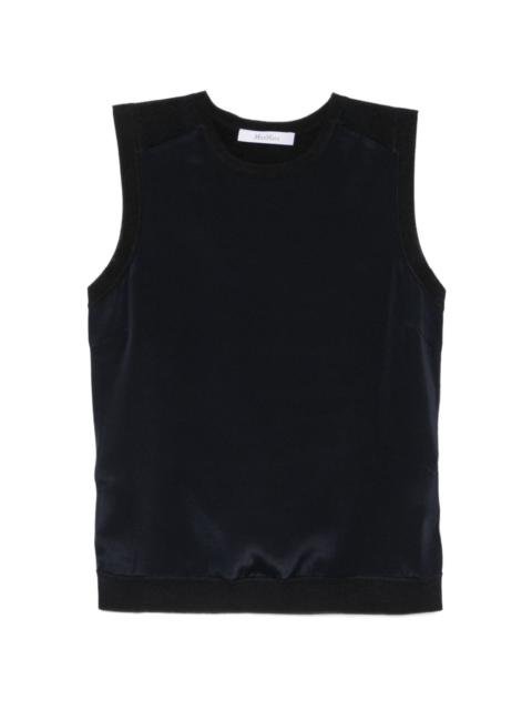 Max Mara Ginseng sleeveless top