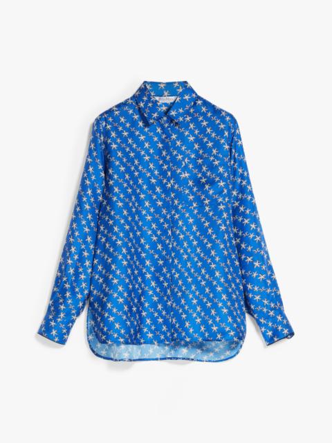 Max Mara LONDON Printed silk shirt