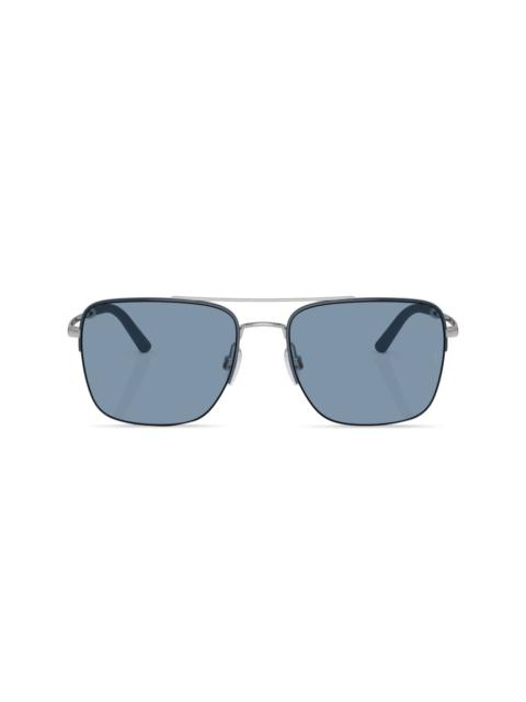 R-2 square-frame sunglasses