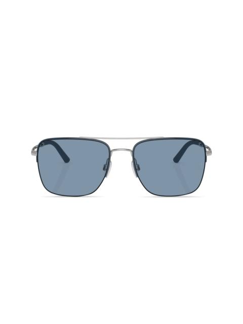 R-2 square-frame sunglasses