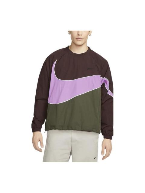Nike Nike Sportswear Big Swoosh Woven Jacket 'Earth Rush Fuchsia' DX0661-227