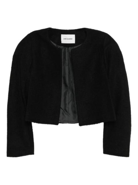 LOW CLASSIC exaggerated-shoulder jacket