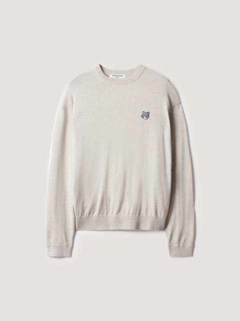 Maison Kitsuné FOX HEAD MERINO COMFORT JUMPER