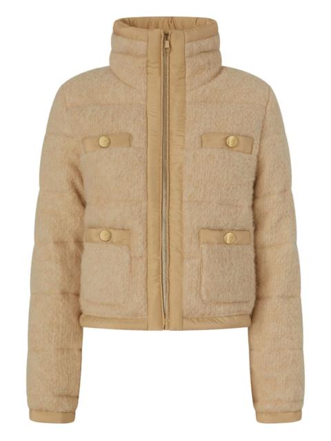 PINKO quilted high-neck jacket