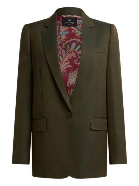 Etro single-breasted blazer