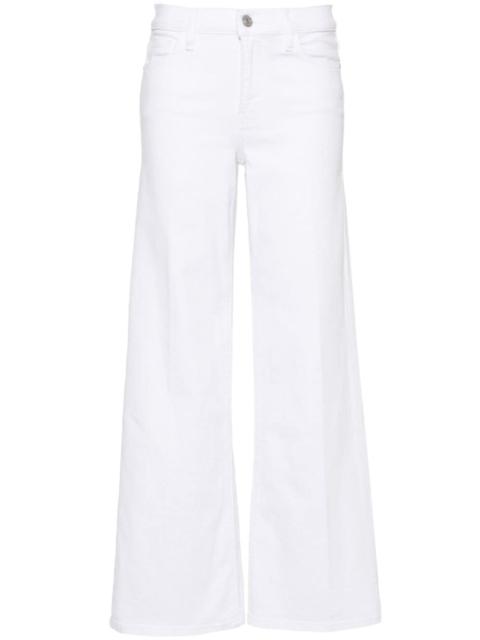 Le Slim Palazzo high-rise wide-leg jeans