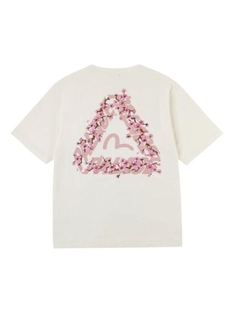 PALACE Palace x EVISU Heavy Wash T Shirt 'Off White' P30ES243