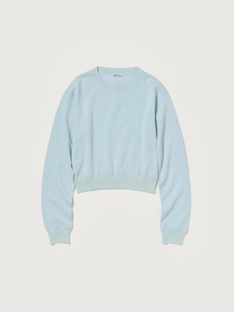 AURALEE HIGH TWIST LIGHT SWEAT P/O