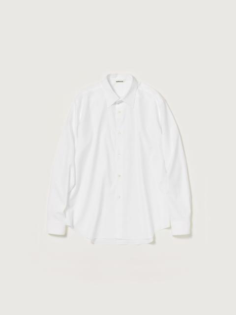 AURALEE WASHED FINX TWILL SHIRT
