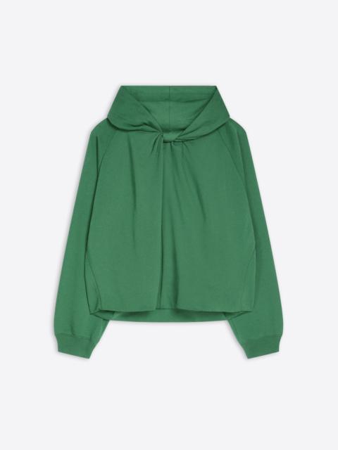 Dries Van Noten DRAPED COTTON HOODIE