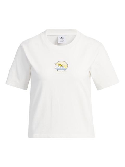 adidas (WMNS) adidas Outdoor T-Shirt 'White' IK8611