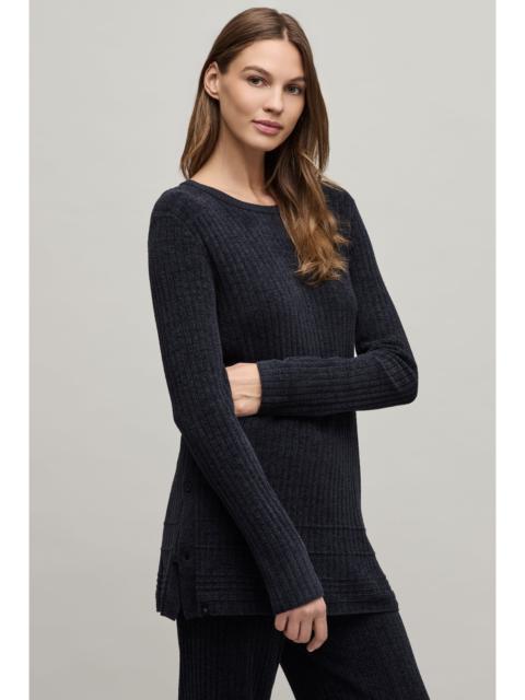 Barefoot Dreams CozyChic Ultra Lite® Textured Rib Pullover with Buttons