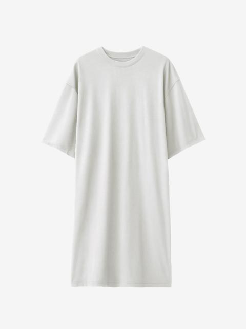 The Frankie Shop Sian Oversized T-Shirt Dress - Slate Grey
