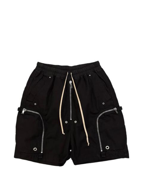 Rick Owens DRKSHDW Bauhaus zip-details drawstring shorts