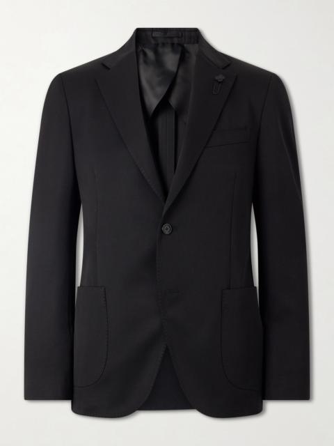 LARDINI Wool-Gabardine Suit Jacket